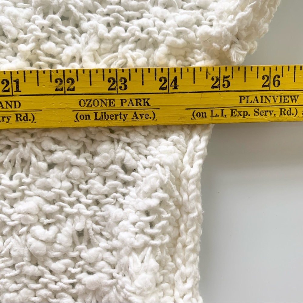 🌸New🌸 Free People Textured Long Sleeve Sweater M - Picture 7 of 11